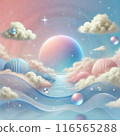 Fantastic sky background 116565288