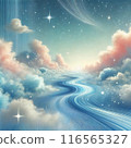 Fantastic sky background image 2 (fantastic sky background) 116565327