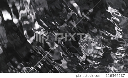 Freeze motion of splashing water surface on dark background 116566287