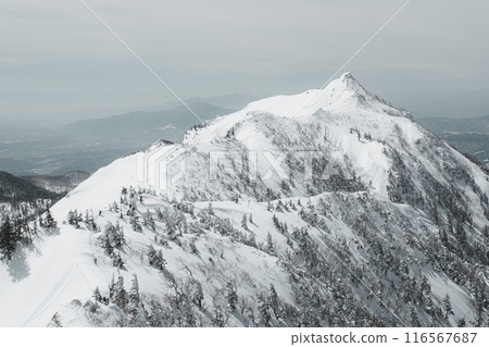 雪山的山地景觀 雪山的山地景觀 116567687