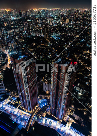 Night view - Tokyo, Tokyo City View, 4 - Night view - Tokyo, Tokyo City View, 4 - 116567735