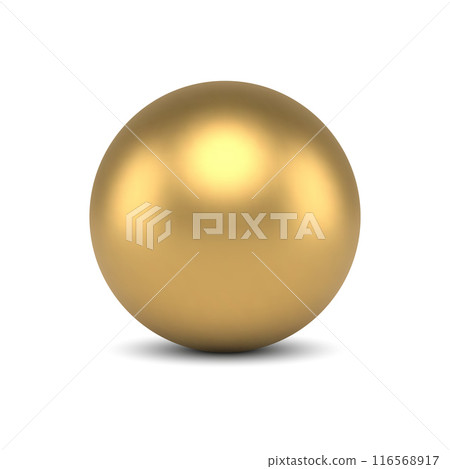 Luxury realistic golden sphere expensive ball decorative design 3d template vector illustration Luxury realistic golden sphere expensive ball decorative design 3d template vector illustration 116568917
