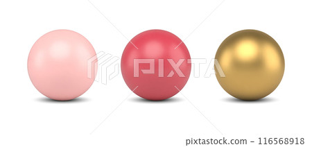 Collection multicolored glossy circled ball realistic 3d template vector illustration Collection multicolored glossy circled ball realistic 3d template vector illustration 116568918