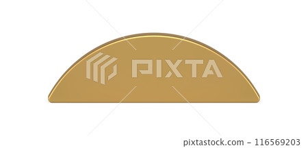 Luxury metallic golden realistic semicircle podium pedestal vertical wall template front view vector Luxury metallic golden realistic semicircle podium pedestal vertical wall template front view vector 116569203