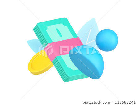 Skittle chess figure with cash money dollar stack and coins personal wealth savings salary 3d icon Skittle chess figure with cash money dollar stack and coins personal wealth savings salary 3d icon 116569241