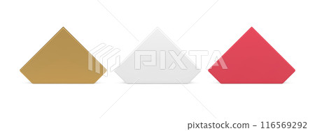 Collection expensive unequal pentagonal five sided geometric shape for interior decor marketing 116569292