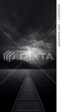 Bridge over the lake 116569581