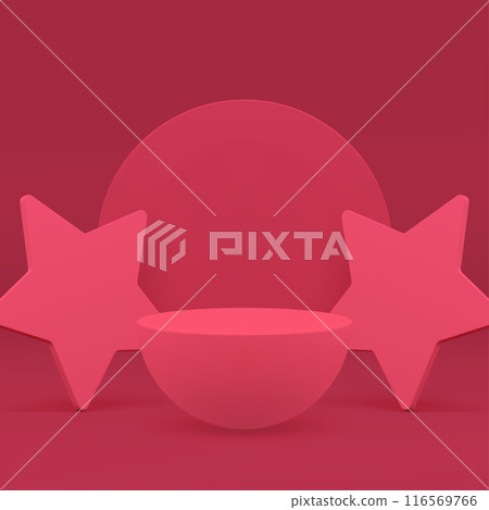 3d podium pedestal pink display mock up beauty cosmetic product show realistic vector illustration 3d podium pedestal pink display mock up beauty cosmetic product show realistic vector illustration 116569766
