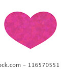Heart mark with lots of hearts 116570551