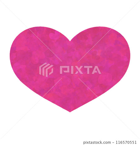 Heart mark with lots of hearts 116570551