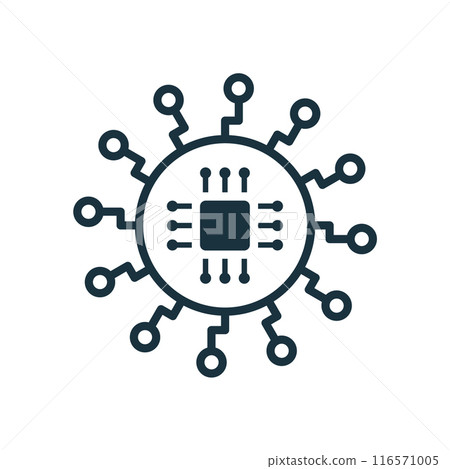 Decentralized Finance icon. Simple creative element. Filled monochrome Decentralized Finance icon for templates, infographics and banners Decentralized Finance icon. Simple creative element. Filled monochrome Decentralized Finance icon for templates, infographics and banners 116571005