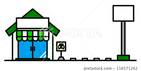 小型可愛商店的房地產 116571262