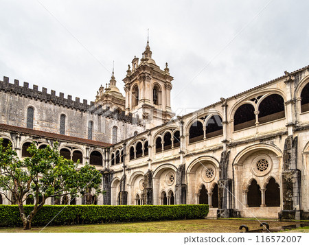 Alcobaca monastery, Mosteiro de Santa Maria de Alcobaca is a Medieval Roman Catholic Monastery at Alcobaca, Portugal 116572007