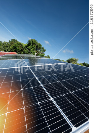 House solar energy theme 116572046