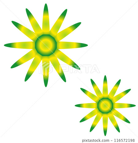 Flower icon flat illustration for graphic and web design isolated on white background 116572198