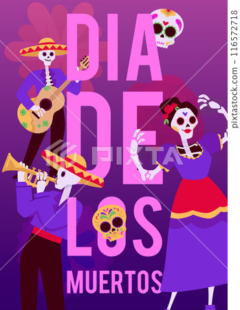 Dia de los Muertos poster. 116572718