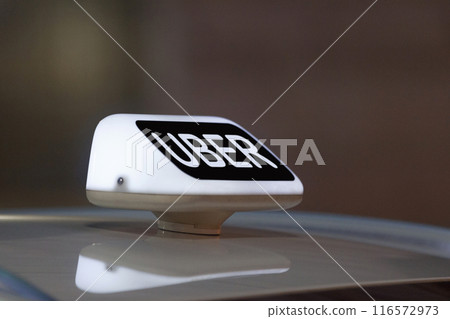 Uber car roof sign 116572973