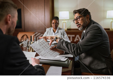 Discussion of paper document at meeting 116574336
