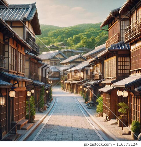 好老的日本背景 116575124