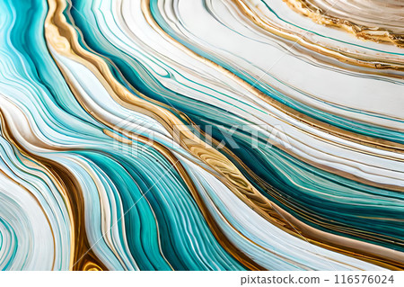 Marble abstract acrylic background. Marbling artwork texture. 116576024