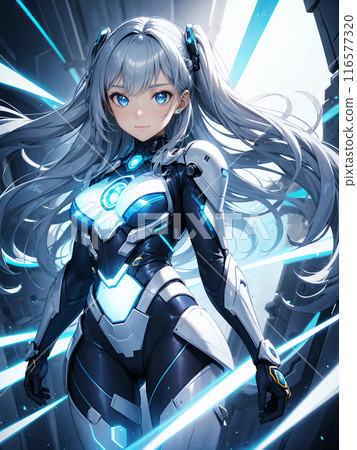 Cyborg Girl 116577320