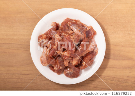 (Spain) Pork skirt steak marinated in sauce 116579232