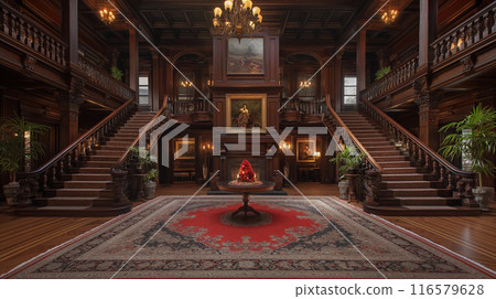 Entrance to the Western-style building 116579628