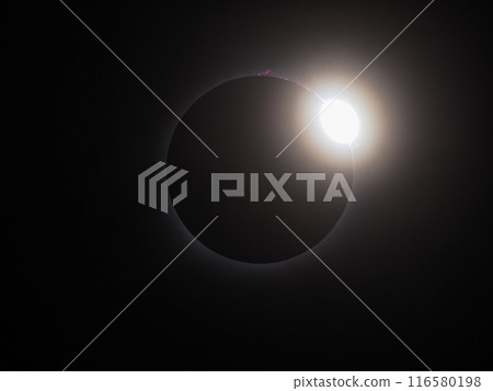 April 8, 2024 Mexico Total Solar Eclipse Diamond Ring 116580198