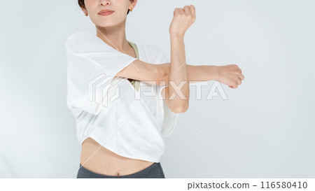 女人伸展 116580410
