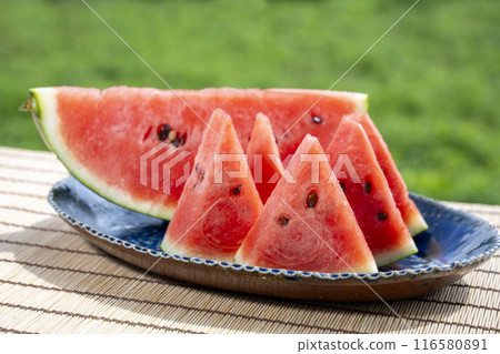 Watermelon carved 116580891