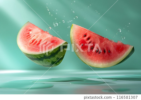 新鮮西瓜工作室照片6 AI生成圖像 116581307