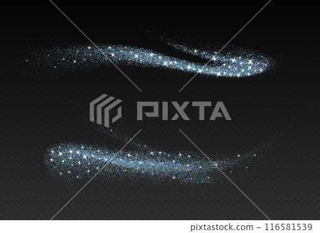 Holographic glitter splashes, shiny iridescent confetti, shimmer spray effect Holographic glitter splashes, shiny iridescent confetti, shimmer spray effect 116581539