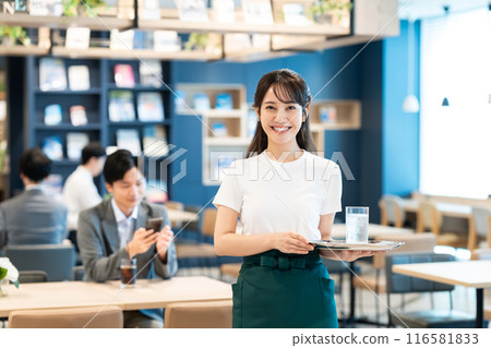 Part-time job at a cafe Part-time job at a cafe 116581833