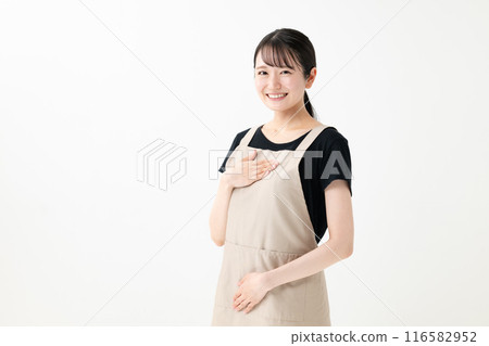 一個圍裙的女人 一個圍裙的女人 116582952