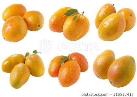 Realistic photo illustration of Mango, isolated on transparent background 116583415
