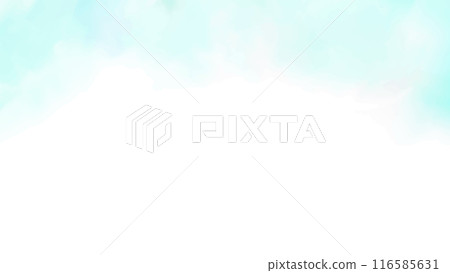 水彩清爽淺藍色紋理背景橫幅 16:9 向量插圖複製空間 水彩清爽淺藍色紋理背景橫幅 16:9 向量插圖複製空間 116585631