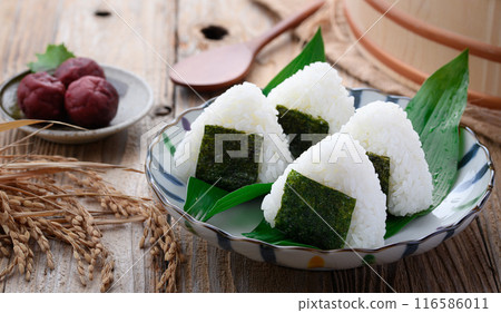 rice ball  116586011