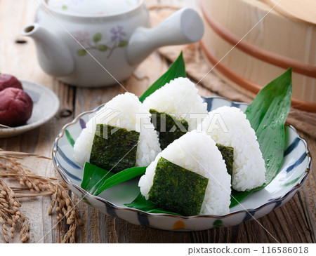 rice ball rice ball 116586018