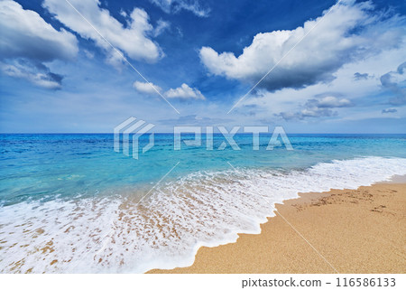 Agios Ioannis beach on the Lefkada island, Greece 116586133