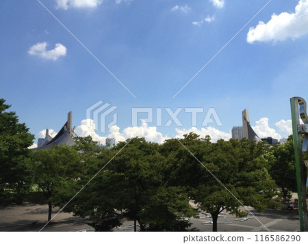 藍天 天空 雲彩 116586290