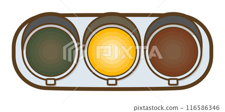 Traffic light (yellow light) 116586346