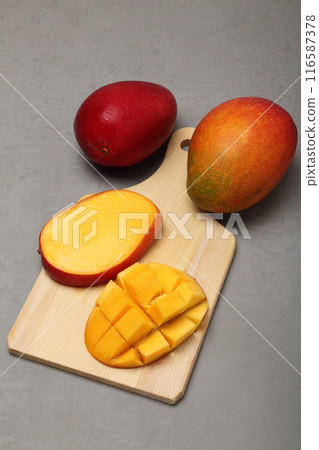 Mango slices Mango slices 116587378