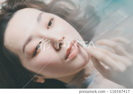 lipstick, female, lady 116587417