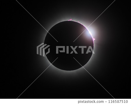 April 8, 2024 Mexico Total Solar Eclipse Diamond Ring 116587510