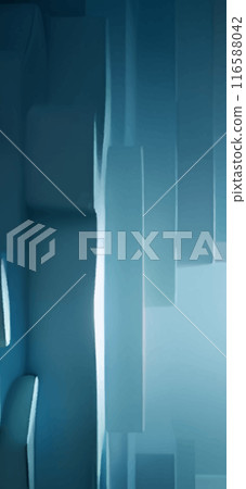 Abstract background modern futuristic graphic. Blue light background. 116588042