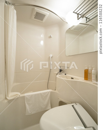 Unit bath in a business hotel Unit bath in a business hotel 116588232