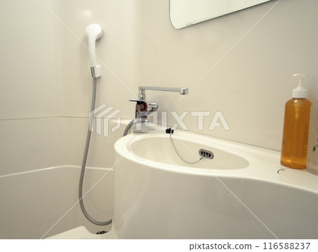 Unit bath in a business hotel 116588237