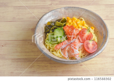 夏季經典麵食 hiyashi chuka 夏季經典麵食 hiyashi chuka 116588302