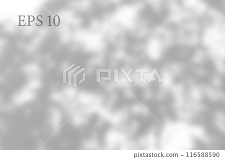 Transparent natural plant shadow. Light effect overlay. Mesh grid. Shadows from branches, plant, foliage and leaves on ground. Presentation your design card poster Photo realistic vector illustration Transparent natural plant shadow. Light effect overlay. Mesh grid. Shadows from branches, plant, foliage and leaves on ground. Presentation your design card poster Photo realistic vector illustration 116588590