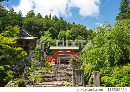阿彌陀寺（熊野大鳥居、鐘樓、引道）[和歌山縣那智勝浦町] 116589434